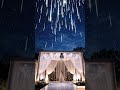 GE 006 Emotional Meteor Shower Slow Motion Cosmic Rain Elegant Wedding LED #ledvisuals