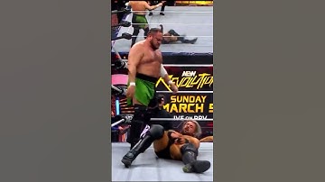 Samoa Joe & HOOK in tag team action against The Patriarchy on AEW Collision!