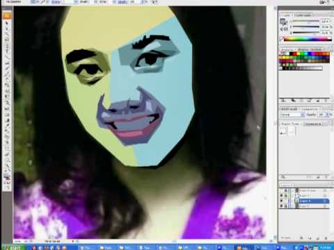 Cara Membuat WPAP dengan  Photoshop   Ahli Desain  Jasa 