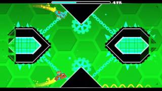 Geometry Dash Hexagon Force 100%