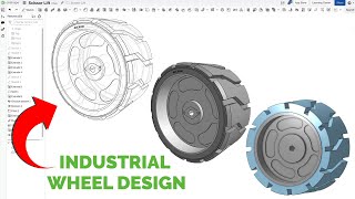Industrial Wheel Design (Tutorial)