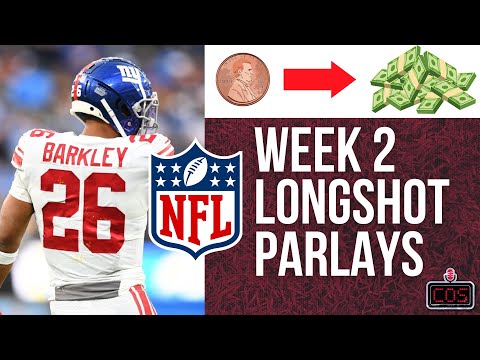 best parlays for nfl week 2