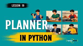 Python For Loops Project | Build a Weekly Planner | Beginner Tutorial | Lesson #19