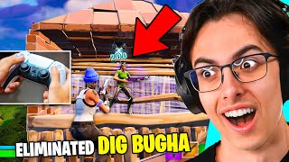 Reacting To The BEST Playstation Fortnite Player!