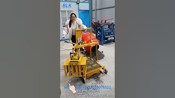small manual block making machine#shorts#block making machine#blocks#bricks