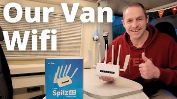Our 5G Campervan WiFi Setup - With the GL.iNet Spitz AX Router (GL-X3000)