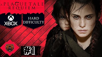 A PLAGUE TALE REQUIEM XBOX Walkthrough Gameplay Part 1 | HARD | INTRO | 4K | Dauntless Dyutams