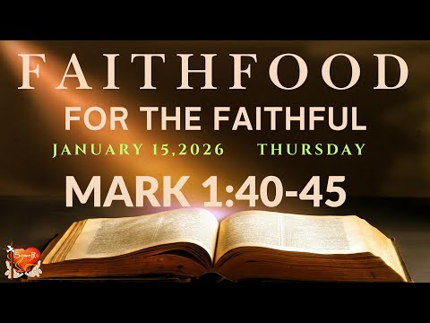 Gospel for Today | January 15, 2026