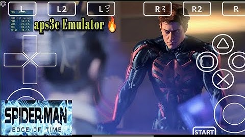 Spiderman Edge of Time Gameplay on aps3e PS3 emulator Android 🔥🔥 #aps3e #spidermanedgeoftime