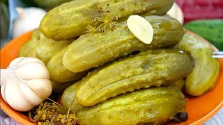 🥒КВАШЕНЫЕ (солёные) огурцы на зиму как из бочки! 2 способа приготовления и хранения!