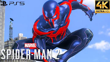 Marvel's Spider-Man 2 PS5 - 2099 Suit Free Roam Gameplay (4K 60FPS)
