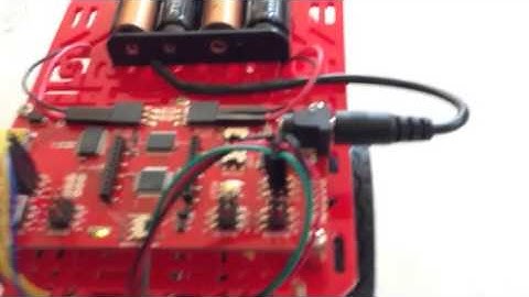 Redbot Arduino line following robot