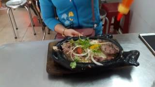 Steak and Eggs (bo ne) Da Nang, Vietnam