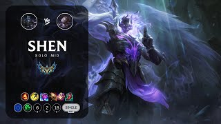 Shen Mid vs Orianna - EUW Challenger Patch 14.7