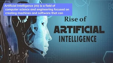 Unlocking the Future -The Rise of Artificial Intelligence
