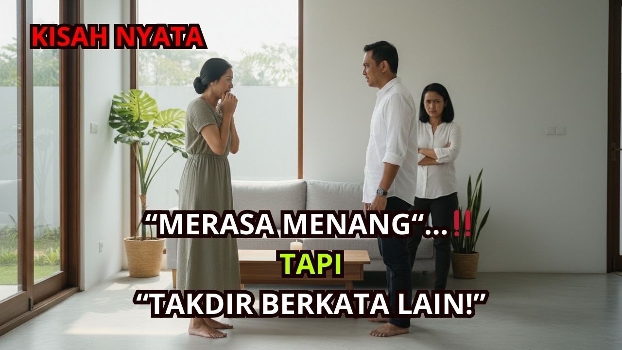 “SUAMI TALAK 3 DEMI WANITA SIMPANAN