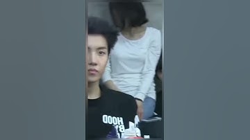 Jungkook close to hair artist noona , don