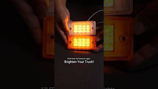 Instant Upgrade: 12LED Roof Top Clearance Lights! #lv163 #clearancemarkerlights #trucklights