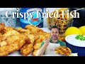 Crispy Beer Battered Fish in Japanese Stovetop Fryer