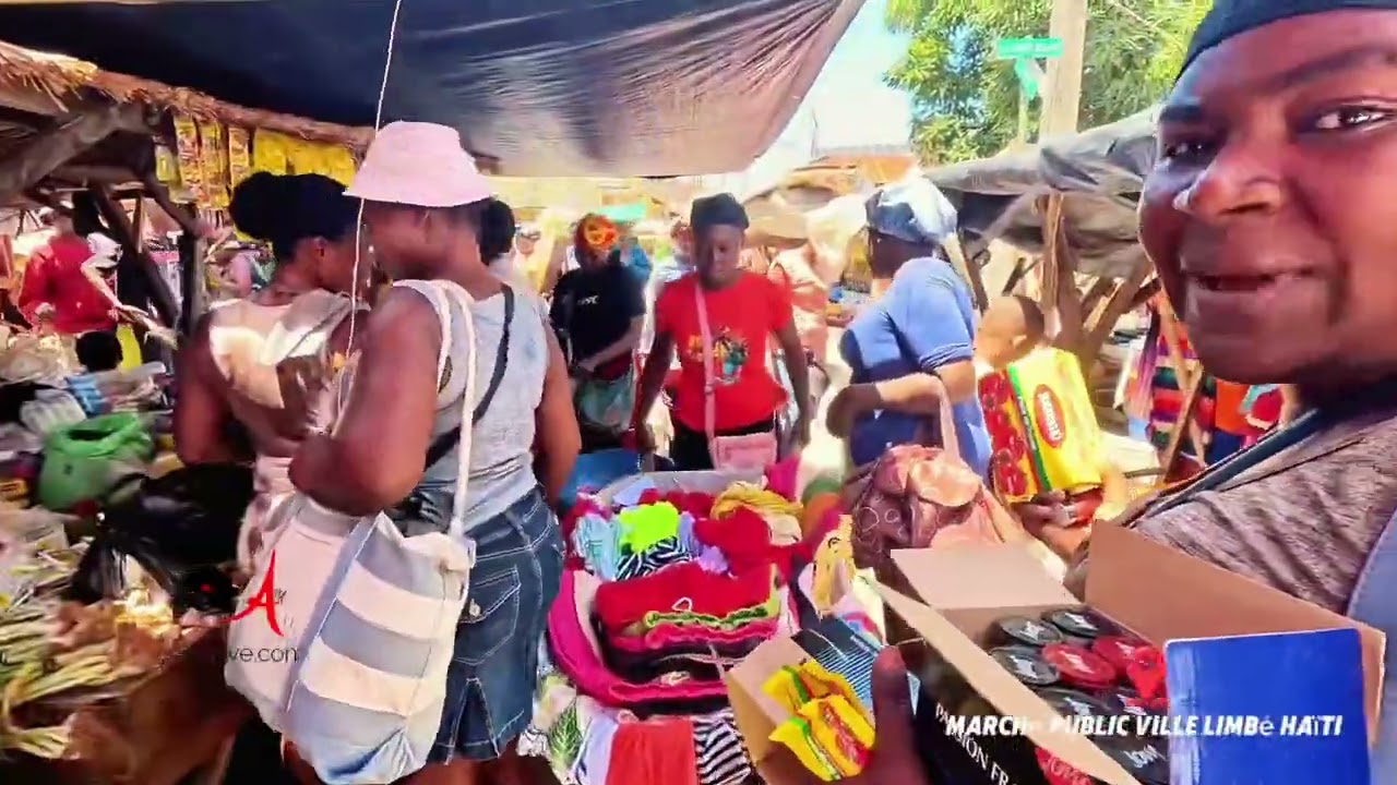 Marché public  de Limbé Haïti 