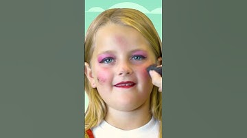 Girl Pirate Face Paint Design | BEST Halloween Face Paint for Kids #shorts #facepaint