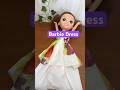 DIY Barbie Doll using Tablecloth || Barbie Doll Hacks #diy #barbie #craft