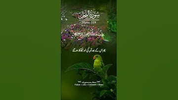 سورة النحل 💚 آیت 119🌿