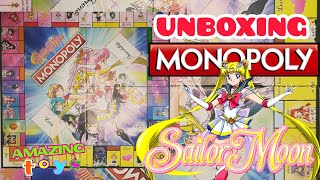 UNBOXING SAILOR MOON MONOPOLY #sailormoon #monopoly #sailormoons