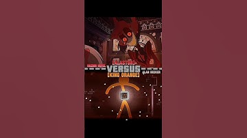 Hazbin Hotel Vs Alan Becker Part 1 | Daisies (Slowed+Reverd)#hazbinhotel #alanbecker #vs #shorts