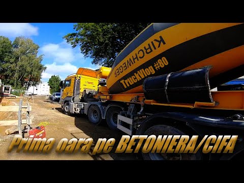 Truck Vlog #80 - Prima oara pe betoniera/cifa!