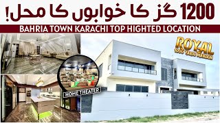 1000 Sq Yards House in Bahria Town Karachi | Bahria Hills Karachi