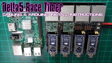 Delta5 Race Timer V2 for MultiGP & LiveTime - Cabling & Arduino Software Installation Instructions