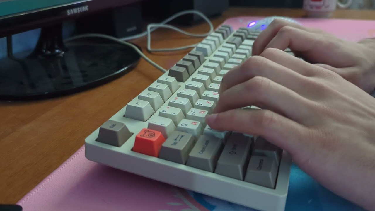 Akko 3087 v2 typing test