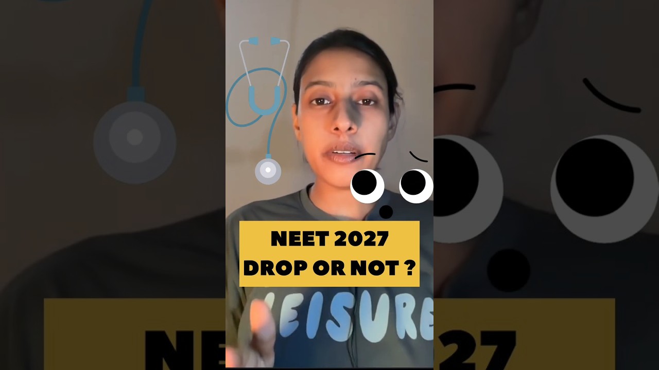 Partial Drop vs Full Drop for NEET 2027 🔥 Which is Better?