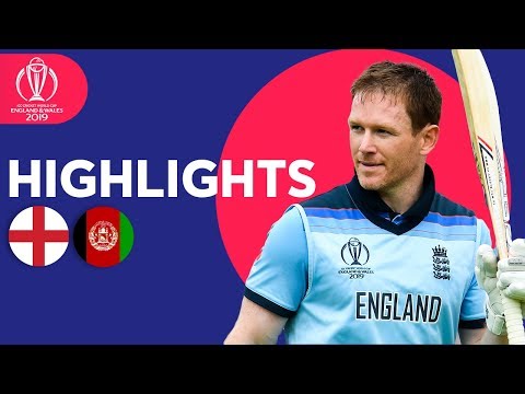 World Record For Sixes! | England vs Afghanistan – Match Highlights | ICC Cricket World Cup 2019