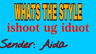 WHATS THE STYLE RMN DRAMA | ishoot ug iduot | Aida. 7.18.23