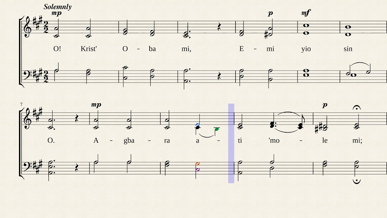 O KRIST OBA MI (CCC HYMN 4)