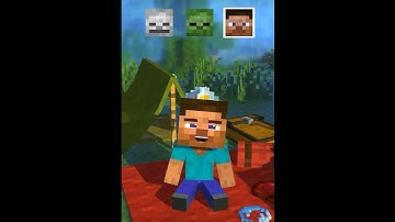 Skeleton x Zombie x Steve EVOLUTION- Funny Animation