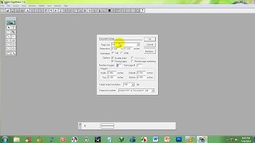 Adobe PageMaker 7 0 သခၤန္းစာ Font, Font Size ႏွင့္ Paper တို႔ကို ပံုေသသတ္မွတ္နည္း