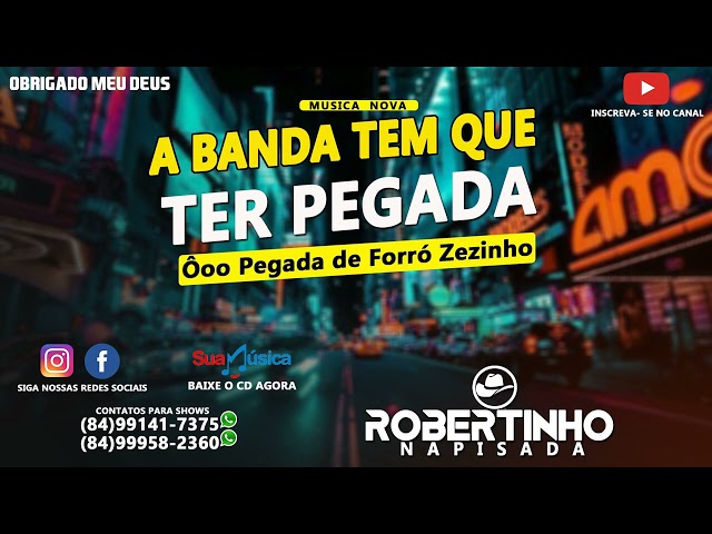 TEM QUE TER PEGADA - MUSICA NOCA - ROBERTINHO NA PISADA class=