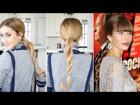 rope-braid-ponytail-inspired-by-jessica-biel-|-fancy-hair-tutorial