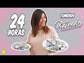 24 HORAS COMIENDO PLATEADO | 1 día entero comiendo por color Plata Momentos Divertidos Jordi y Bego