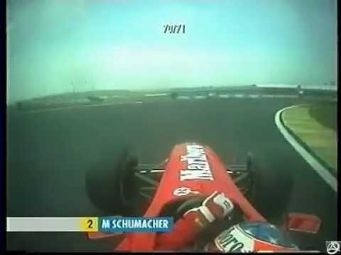 Видео: SCHUMACHER BRAZIL 2000 ONBOARD START AND 2 LAPS