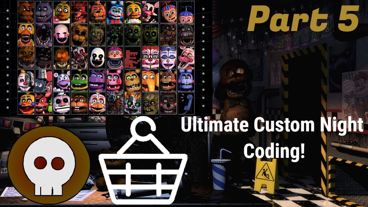 How To Make FNAF: Ultimate Custom Night in Scratch (Part 4) 