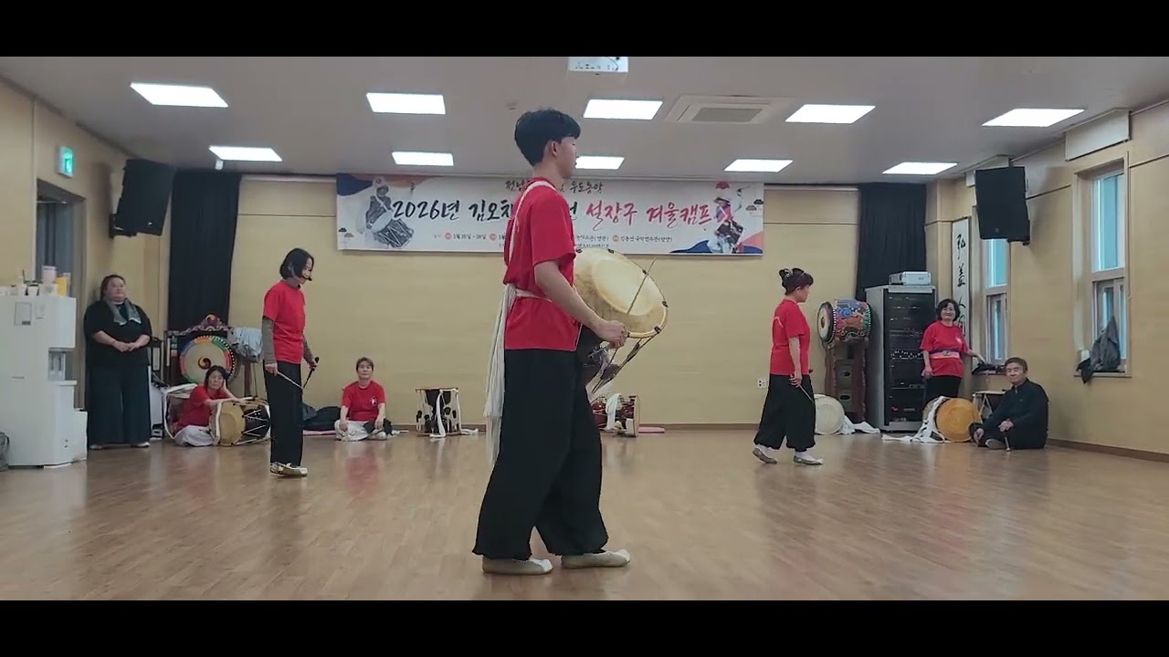 #우도농악 #김오채설장구 #이동주 전수장학생 쏠로 #우도농악 전수관 #최용 우도농악 전수교육사 지도