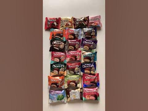 Choco•Pie все вкусы / ЧокоПай #chocolate #orion #southkorea - YouTube