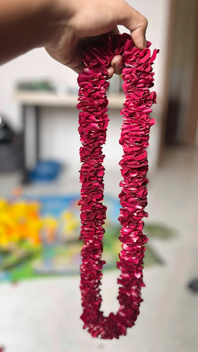 Rose Petal Garland 🥳🥳😍