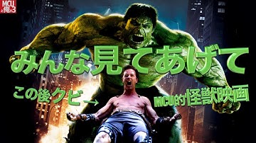 【最も不人気な哀しき映画…】インクレディブル・ハルク レビュー 感想　【MCUと俺#03】