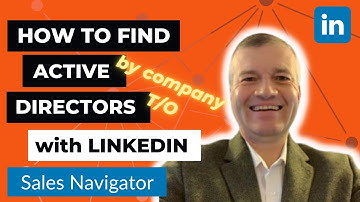 How to use LinkedIn Sales Navigator Advanced Search Filters | Company page followers (2021)