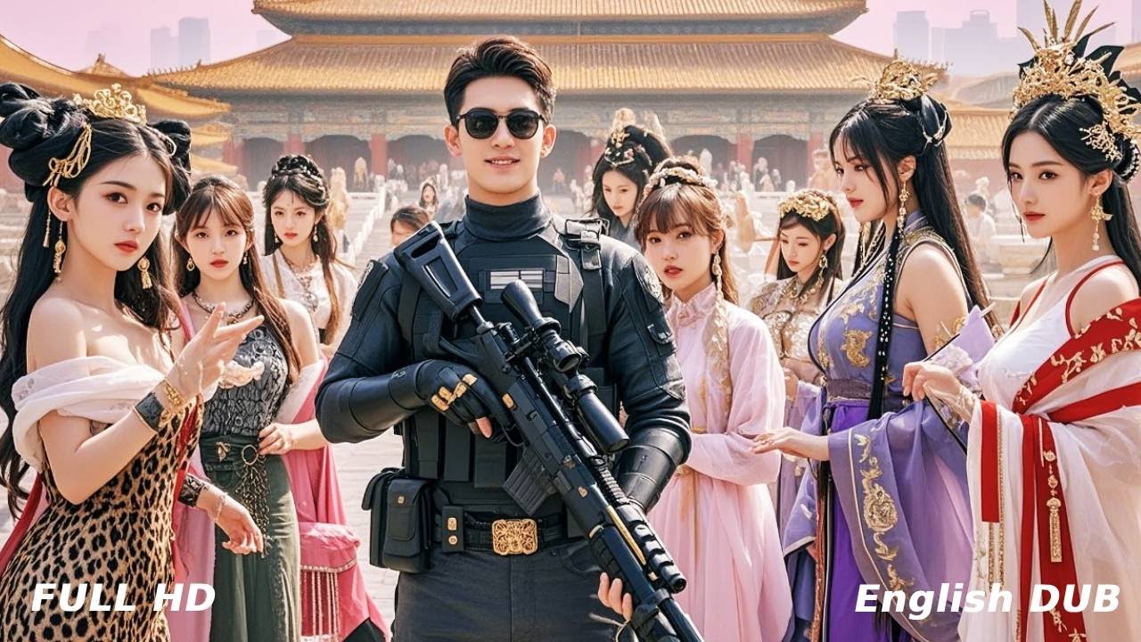 🔥Poor guy travels to ancient times with a gun, even the empress and her harem fell in love with him!